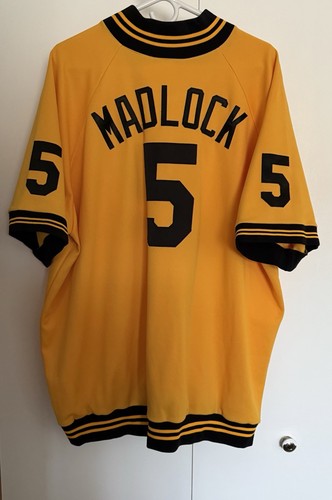 Authentic Bill Madlock 1979 Batting practice jersey Mitchell & Ness gold 2XL - Picture 1 of 3
