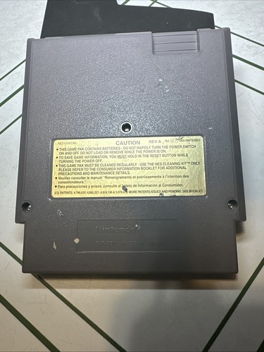 The Legend of Zelda (Gray Cart Version) (NES, 1987) Authentic - Picture 4 of 5