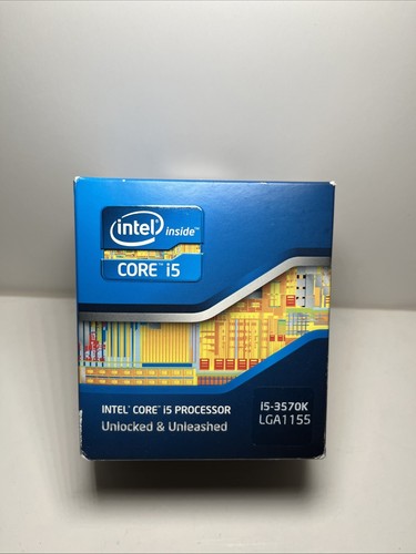 Intel CPU Quad Core i5 3570K LGA1155 3rd Gen Ivy Bridge BX80637I53570k Processor