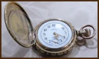 1898 ANTIQUE 128 YR OLD AMERICAN WALTHAM GOLD FILLED LADIES POCKET WATCH -BEAUTY