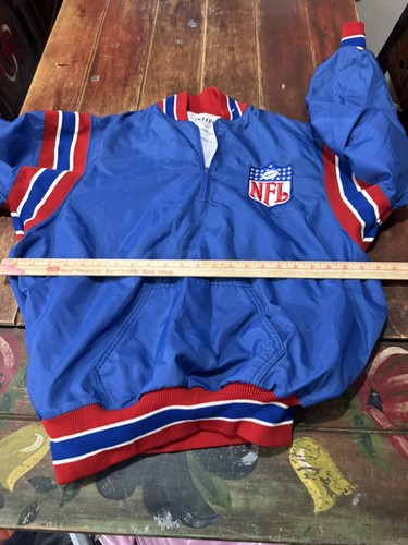 Vintage DeLong NFL Jacket Mens Large Coat 80s Football Full Zip USA Made Jacket - Picture 6 of 7