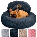 New ListingPetJett Calming Dog Bed - Donut Dog Beds for Small, Medium, Large Dogs, Anti-.