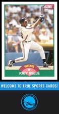 1989 Score Rookie & Traded #106T Joey Belle
