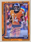 2025 Topps Courtland Sutton Orange Lava (Raw)