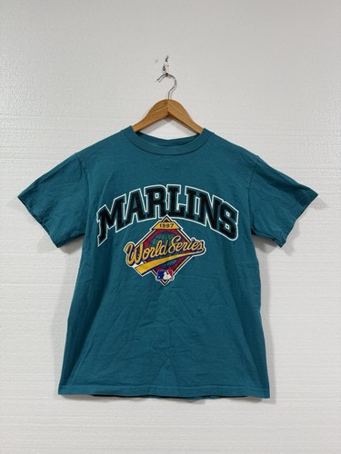 Vintage Florida Marlins 1997 Tee World Series Champions Lee Sport Youth Large - Picture 1 of 5