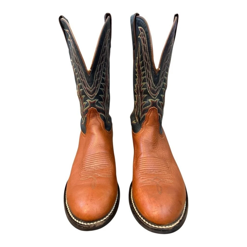 Bota Cowboy Feminina Vintage Tony Lama Roper Tamanho 9 B - Imagem 4 de 4