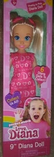 Diana Doll "LOVE DIANA" 9" Doll * Pretty In Pink * Brand New In Box!