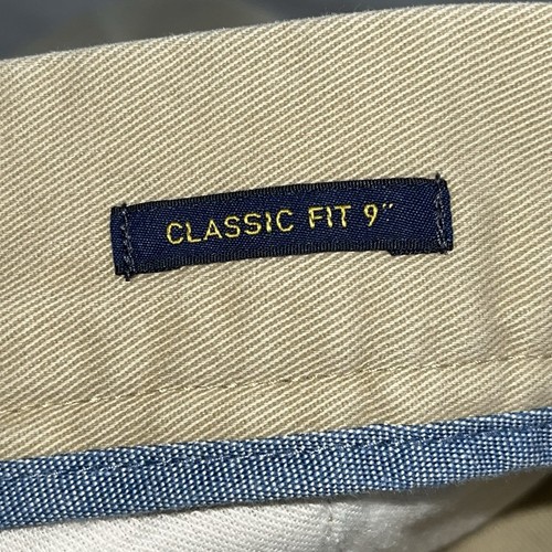 Polo Ralph Lauren Shorts Men's 36 Classic Fit 9" Inseam Chino Preppy Beige Khaki - Imagen 4 de 13