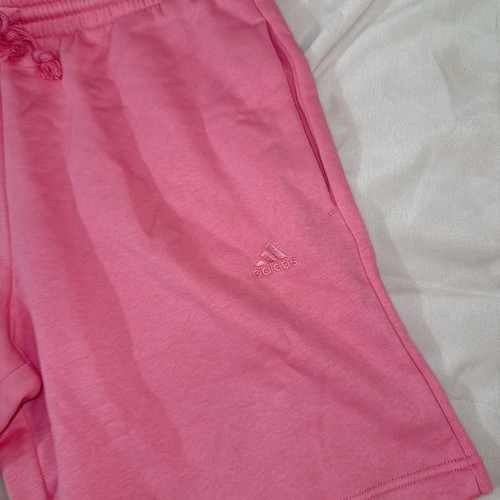 Adidas Sportswear Material ALL SZN Men Size L Fleece Shorts Pink Fushion NWT - Picture 5 of 7