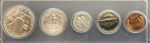 1956 USA - 5 pc Special Mint Set - Various Denominations & Composites - Picture 6 of 6