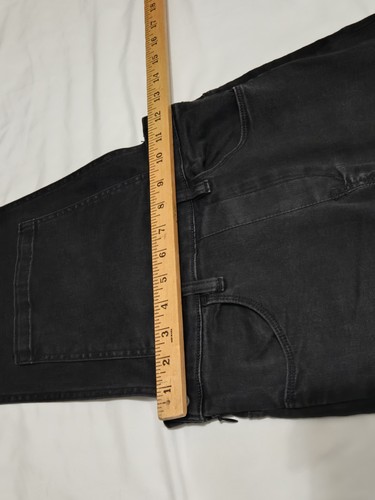 Blank NYC Womens Sz 27 Denim Jean Overalls Black Skinny Leg Stretch - Picture 2 of 8