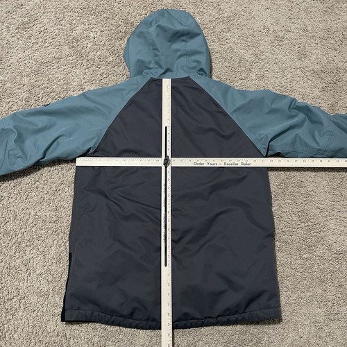 686 Jacke Herren Medium Stone Gray Geo Insulated Ski Hooded Colorblock M0W113 - Bild 10 von 10