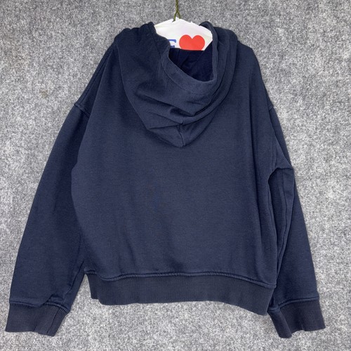 Tommy Hilfiger Sweatshirt Hoodie Boys Size 6 / 7 Blue Logo - Picture 2 of 10
