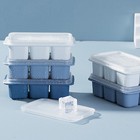  6 Pcs Eiswürfelform Wiederverwendbar Kücheneisform Eisschalenformen