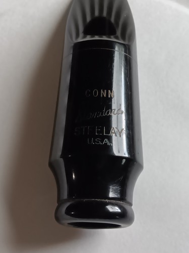 CONN STANDARD STEELAY SAXOPHON MUNDSTÜCK -- 1930ER VINTAGE NAKED LADY ÄRA 4"