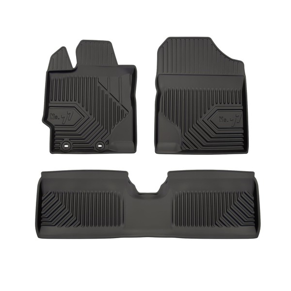 Frogum FußMattensatz Autoteppich TPE FüR Toyota Yaris NLP13_ NSP13_ NCP13_ KSP13-image