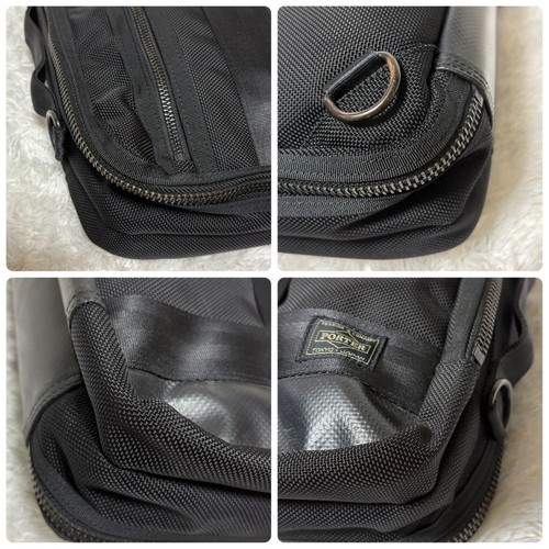 Porter Heat 3-way Business Bag Backpack Briefcase Black Auth From Japan KS - Imagen 21 de 24
