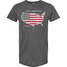 Honda Collection America Outline T-Shirt Sm Gray #NP23S-M2293-S