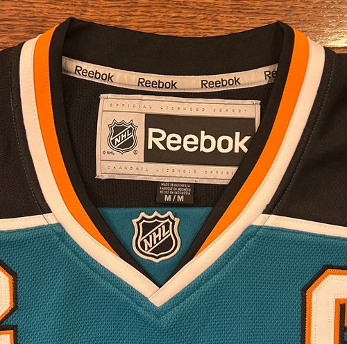 Camiseta deportiva Patrick Marleau Vintage San Jose Sharks Reebok - Imagen 3 de 9