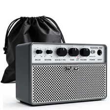 BA-10Pro 10W Acoustic Guitar Amp, Portable Vocal & Guitar Amplifier with Digi...