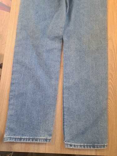 Vintage Lee Mädchen Jeans 12 S Blau Straight Legg Relaxed Made In USA 100% Baumwolle - Bild 11 von 19