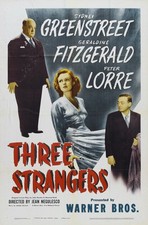Three Strangers (1946)_1 A3 Poster 12-16inch 30-40cm  Film Movie Cinema Cult Ret