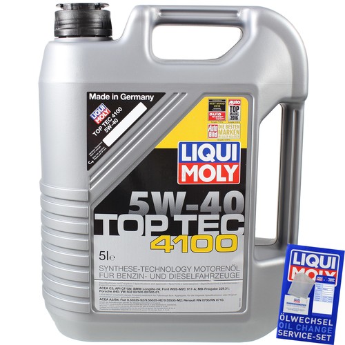 INSPEKTIONSKIT FILTER LIQUI MOLY ÖL 10L 5W-40 für Mercedes-Benz Viano W639 CDI - Bild 2 von 12