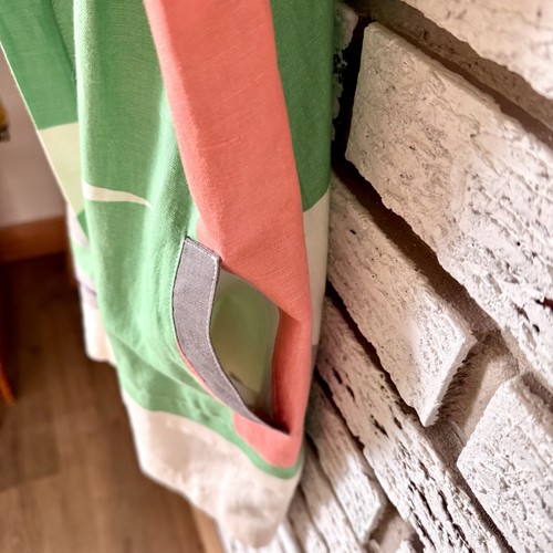 Mini Vestido de Verano See by Chloe Colorblock W M Cremallera Tirantes Mezcla de Lino - Imagen 15 de 23