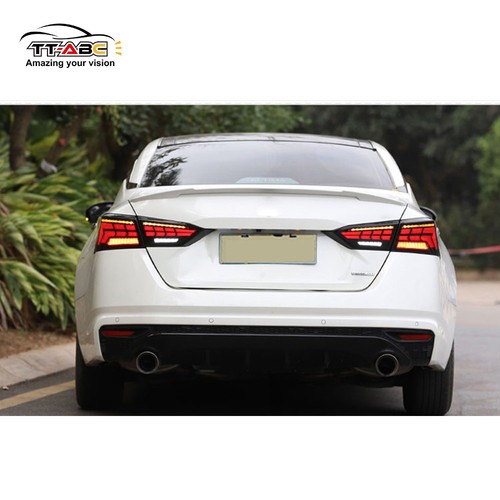 Clear Lens LED Tail Lights for 2019-2025 Nissan Altima Sedan Rear Lights 4 PCS - Picture 15 of 17