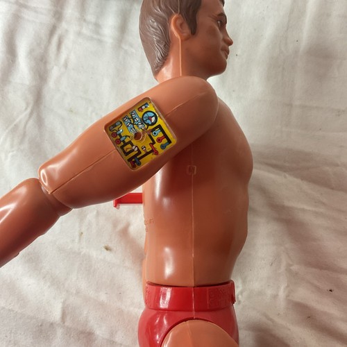 1977 Kenner Six Million Dollar Man Steve Austin Actionfigur mit Motor Eagle Eye - Bild 10 von 12