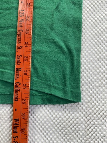 Vintage 1960’s USAF Officer Training School T-shirt Green size Large - Picture 4 of 6