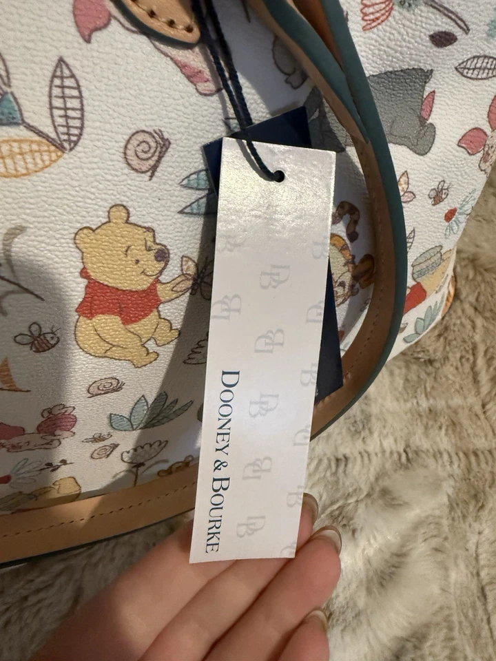 Bolso de Mano Disney Dooney And Bourke Pooh RARO NUEVO CON ETIQUETAS Foto 3 de 4