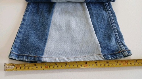 +Ladies Original LEVI'S 524 Too Superlow Womens Flared Blue Jeans Size 17M - Bild 9 von 10