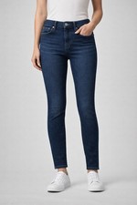 Banana Republic Women  s High Rise Skinny Jeans Dark Wash Stretch Size 27/4