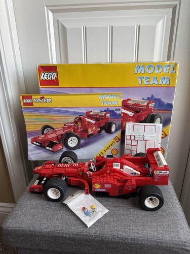 Lego Set 2556 System Model Team Ferrari Formel 1 Rennwagen - 2 Teile fehlen