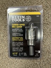 Klein Tools 31875 7/8 inch Carbide Hole Cutter Drill Bit