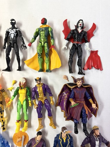 Marvel Legends 15 Action Figure Lot 6” SPIDEY WEAPON-X ROGUE ICE MAN WONG - Bild 4 von 5