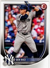 2025 Topps Bowman Baseball Ben Rice No. 85 New York Yankees
