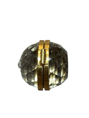 Soporte para fotos Swarovski 0 sin usar, en caja, bola de discoteca pequeña dorada - Imagen 3 de 3