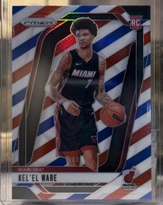 2024-25 Panini Prizm Rookie Red White Blue  #248 RC Kel'el Ware SP