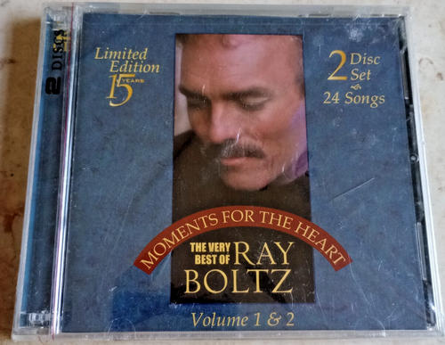 NEU VERSIEGELT RAY BOLTZ MOMENTS FOR THE HEART LIMITIERT 2 DISC 24 SONGS VOL 1 & 2 CD