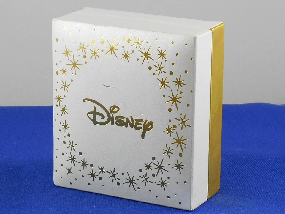 Brincos de prata esterlina folheados a ouro 18K da Disney MINNIE MOUSE pavê transparente - Imagem 3 de 3