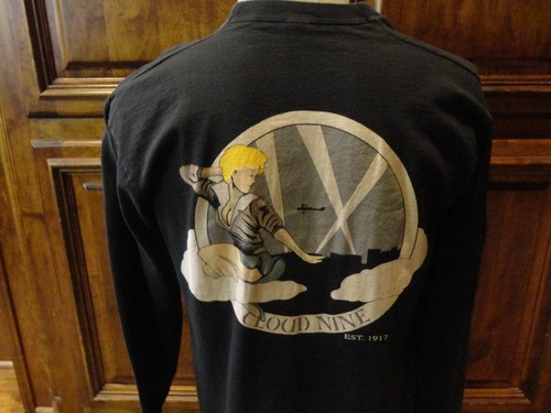 Vintage 90's Fruit Loom Cloud 9 Dyess AFB Military L/S Light Sweatshirt Fit Gr. M - Bild 5 von 7
