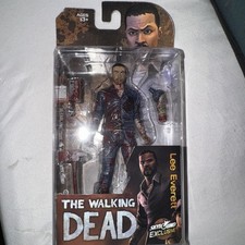 The Walking Dead Lee Everett Action Figure McFarlane Color Blood Version Sealed
