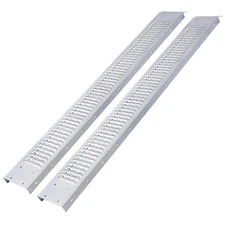 74" Steel Loading Ramps 960LB Capacity for ATV Motorcycle Truck Pack of 2