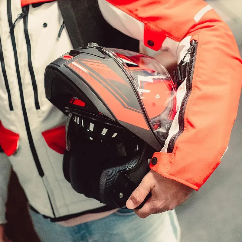 Shoei Neotec 3 Grasp Up TC1 Red Black, photo 3 of 5