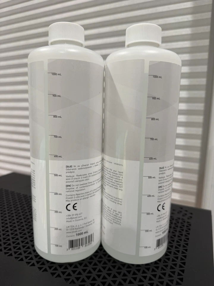 EKWB EK-CryoFuel Premix PC Coolant, 2000ml, Clear (2 Bottles Of 1000ml) - Image 3 of 3