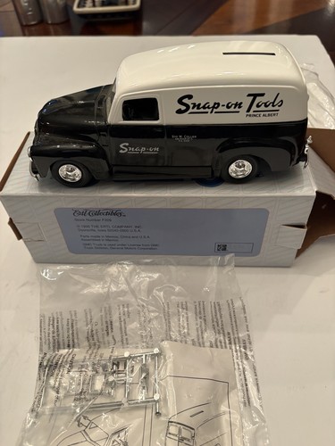1951 Snap-On Tools GMC Panel Truck Die Cast Coin Bank 75 Jahre Jubiläum  - Bild 9 von 12