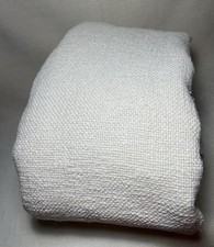 Pottery Barn Faye Textured Blackout Curtain 50x96 Ivory