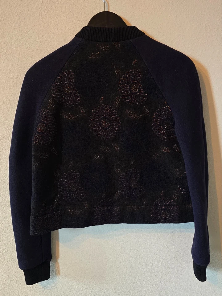 Chaqueta Martin Grant para mujer talla 38 azul marino con reflejos dorados - ¡Preciosa! Foto 4 de 4